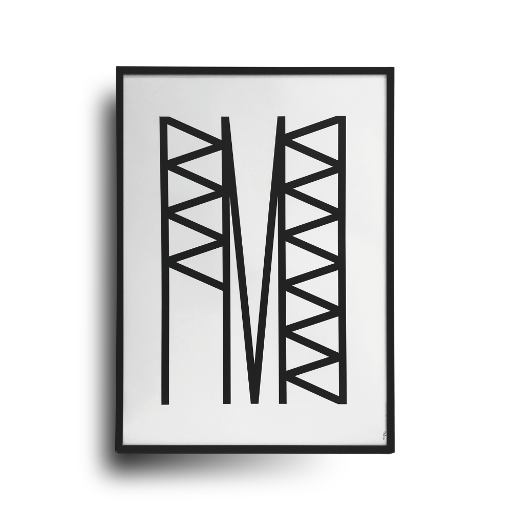 Climb Every Ladder Poster 50x70 cm