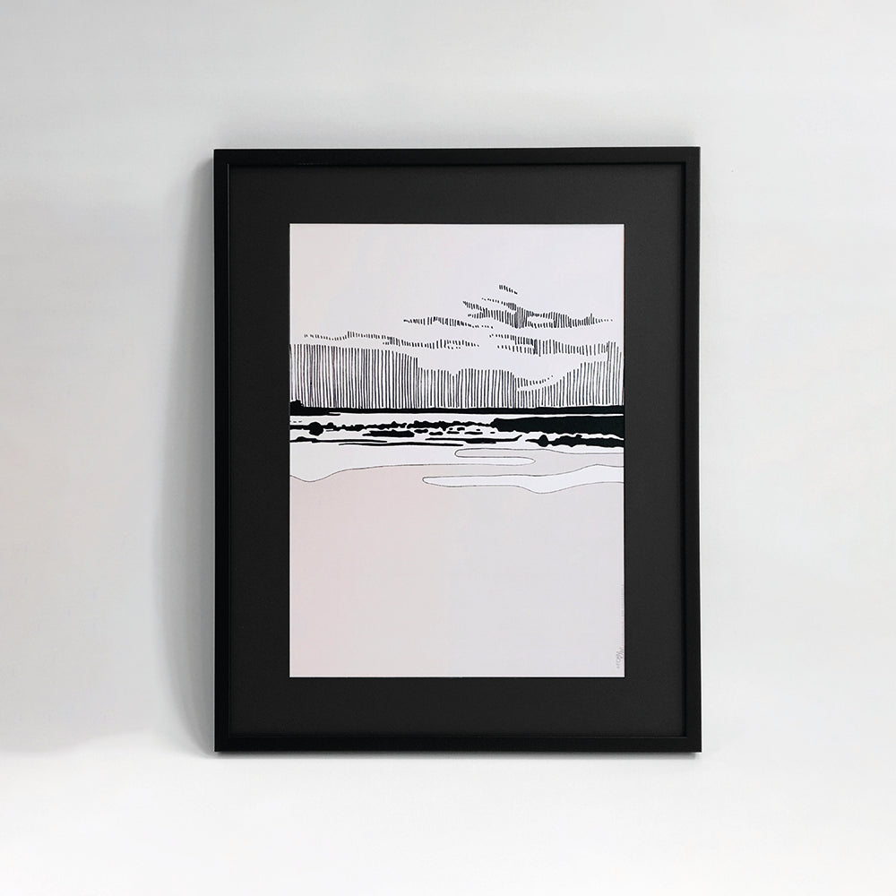 Go with the Flow 30x40 cm