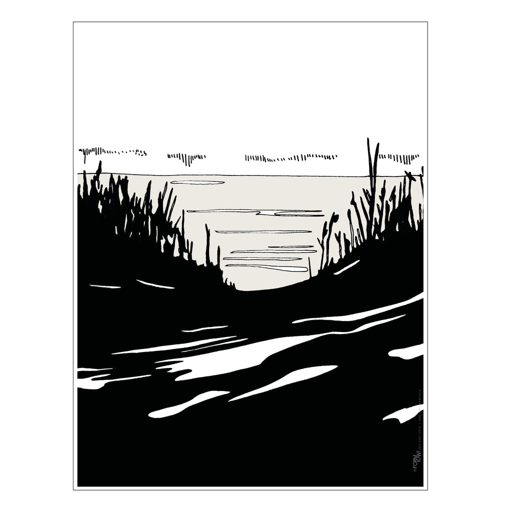 Inhale Exhale Poster 30x40 cm