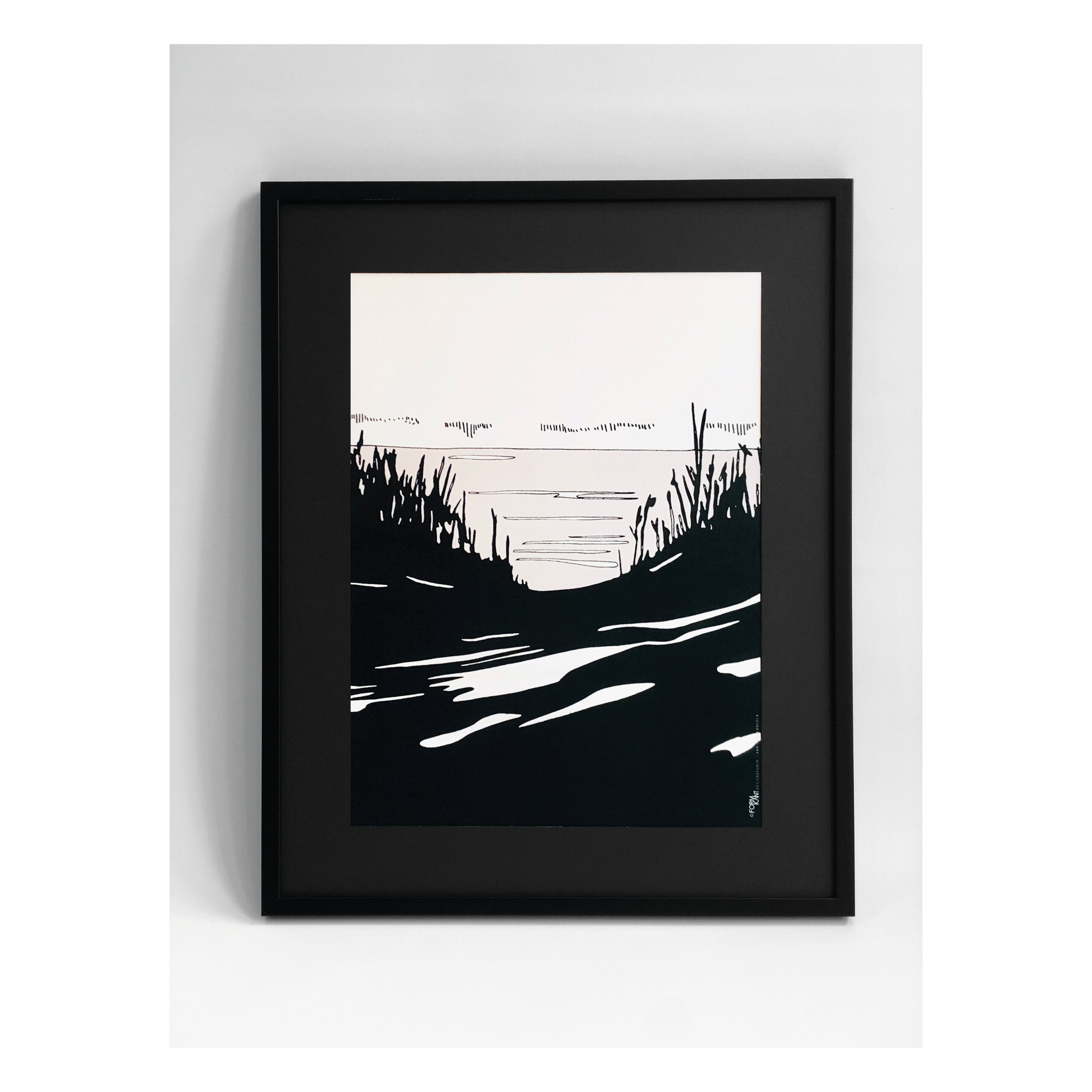 Inhale Exhale Poster 30x40 cm